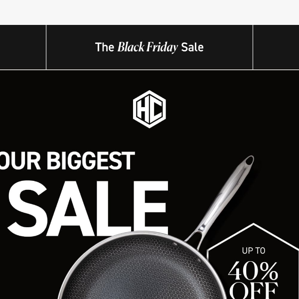 Save $400 on a Hex Clad cookware set for Black Friday