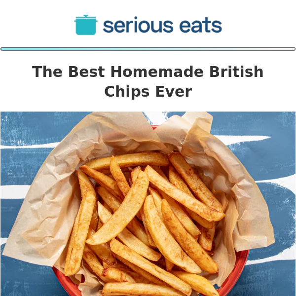 The Best Homemade British Chips Ever