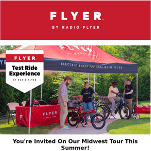 Announcing the Flyer eBike Test Ride Experience