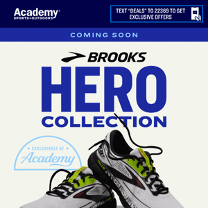 Pre-Order: New + Exclusive Brooks Hero Collection