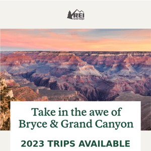 Camp in Comfort at Bryce & Grand Canyon National Parks