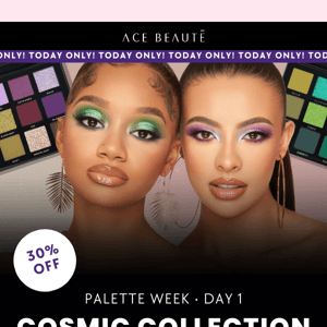 Ends Tonight: 30% OFF New Cosmic Collection 🥳
