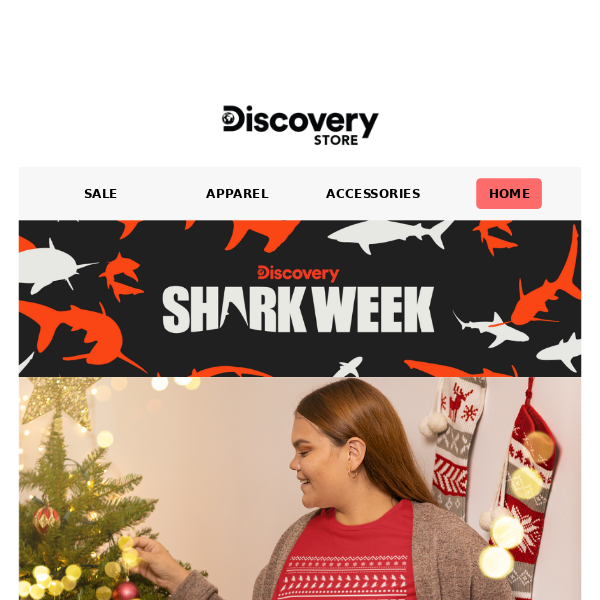 A VERY🦈 Shark Week Holiday Season 🎄