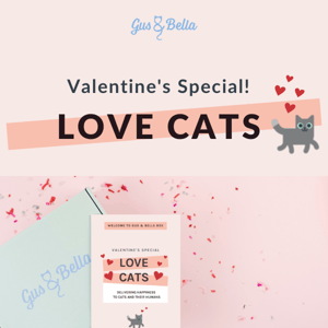 ❤️ February Box: 'Love Cats' Valentine's Special