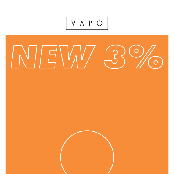 🆕 LAUNCH: solo in NEW 3% nicotine!