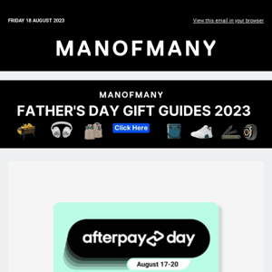 Best Afterpay Day Sales for 2023 & more