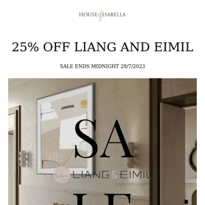 25% OFF LIANG & EIMIL