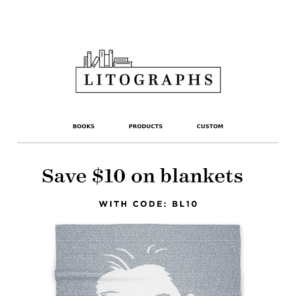 Save $10 on Blankets