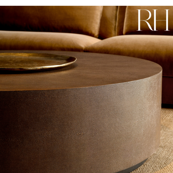 Discover the Art of Shagreen. The Graydon Collection in Mocha.