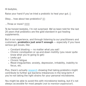 How many probiotics have you tried? 🙄💊