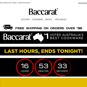 FINAL HOURS! ⚡ 50% OFF Baccarat®️ Kitchen Appliances