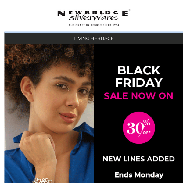 🔥 BLACK FRIDAY SALE. Ends Tomorrow! 🔥 - Newbridge Silverware