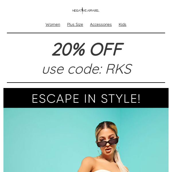 20% OFF Code: RKS is Activated