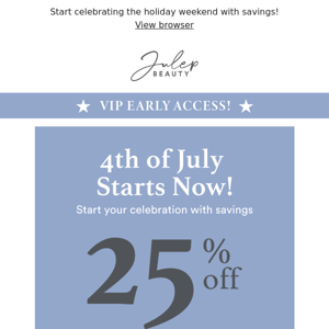 🌟 SALE Is Here 🌟 Save Now For July 4th