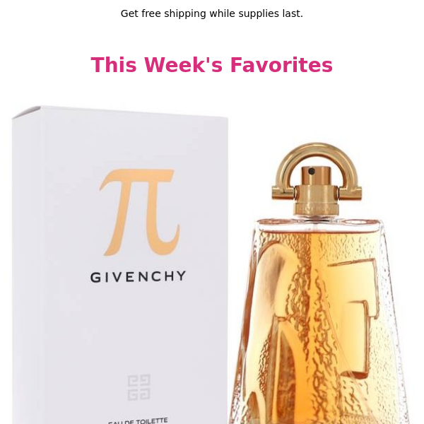 A New Week of 🔥 Deals: Pi Cologne, Eternity Perfume