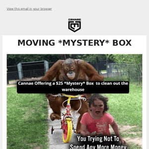 Moving *MYSTERY* BOX! Only $25!