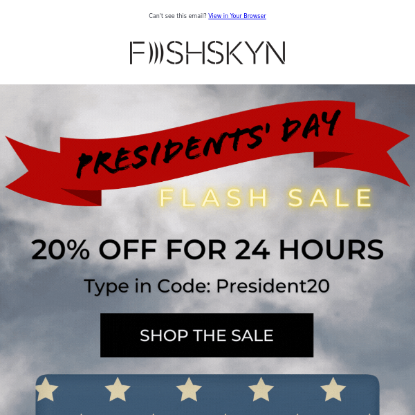 FLASH SALE ⚡ 20% Off For ONLY 24 HOURS!