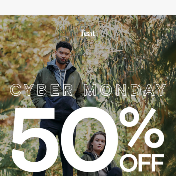 Cyber Monday Sale | 50% OFF