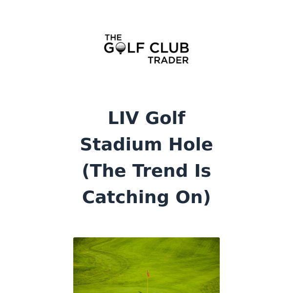 LIV Golf Stadium Hole