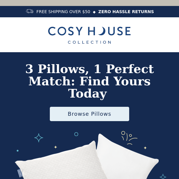 Want to start sleeping better? 🌙 - Cosy House Collection