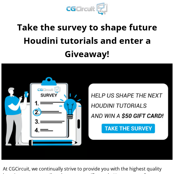 Win a $50 Amazon Card – Take a 2 Minute Houdini Survey Now!