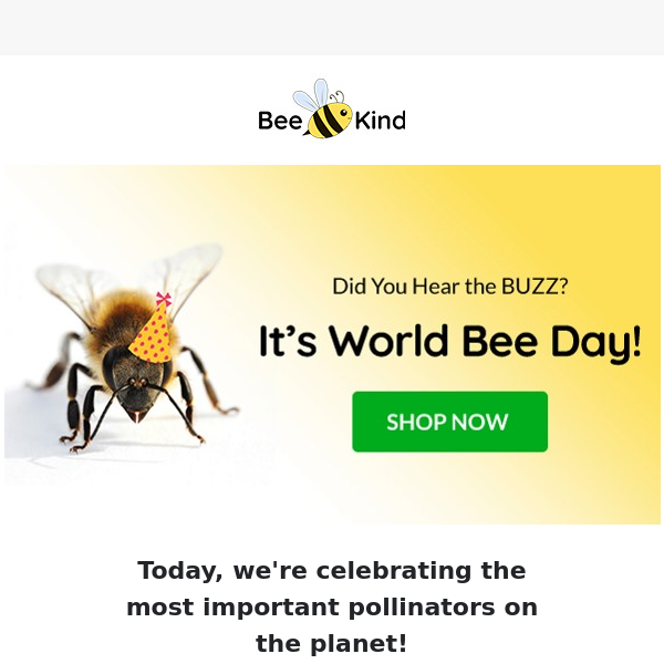 Happy World Bee Day!🐝