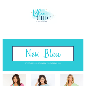 NEW BLEU: It's gonna be a good week!