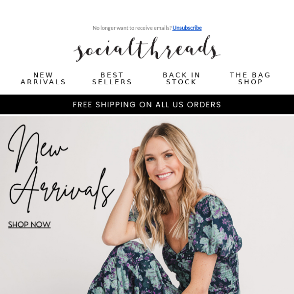 New Arrivals - going on vacay?