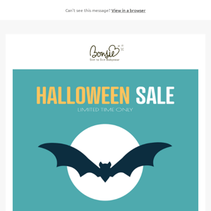 Halloween Sale: 25% off