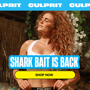 Shark Bait is BACK 🌊🏄🏽‍♀️🦈 - Culprit Underwear