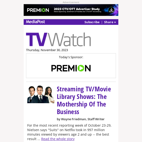 TV Watch: Streaming TV/Movie Library Shows: The Mothership Of The Business