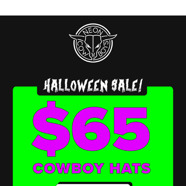$65 Hats for Halloween! Lets get SPOOKY! 👻 🎃