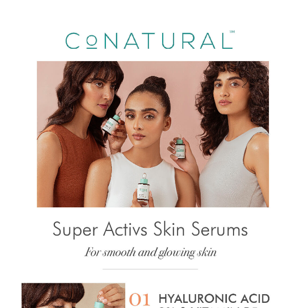 Embrace Your Skin's True Potential with Our Super Activs Skin Serums 🥰