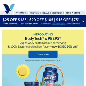 🐥 PEEPS® protein is here!