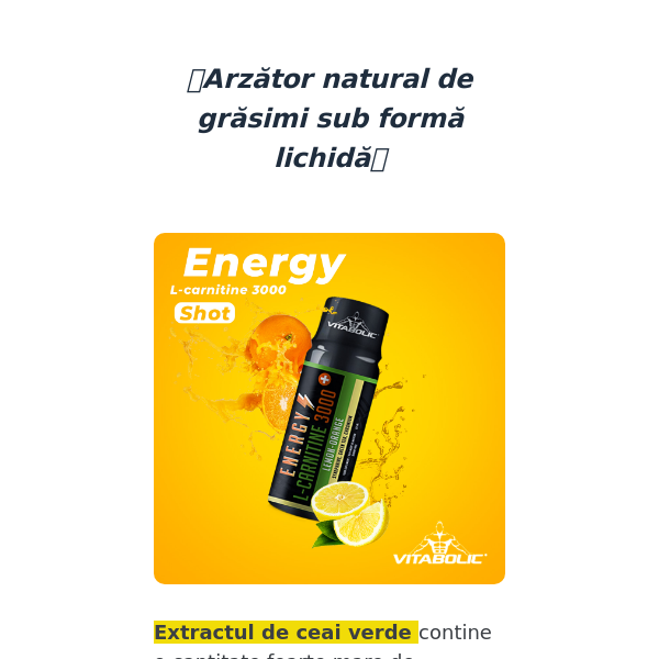 Energy L-carnitine 3000 Shot