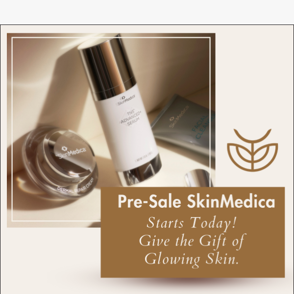 ✨ Pre-Sale SkinMedica Starts Today 20% OFF with code SM20 🛍️