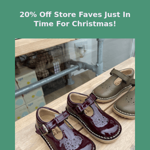 20% OFF Party Shoes, Liewood Outerwear & Tinycottons
