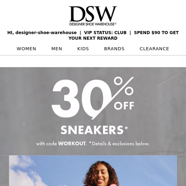 Like sneakers? And 30% off?