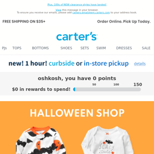 BOO! Our Halloween Shop is OPEN 👻🎃