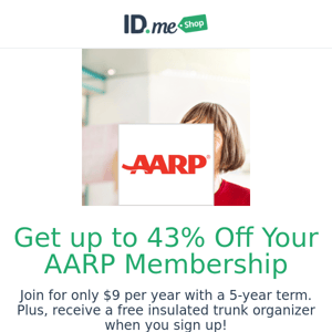 Membership Special Offer for AARP + FREE Gift