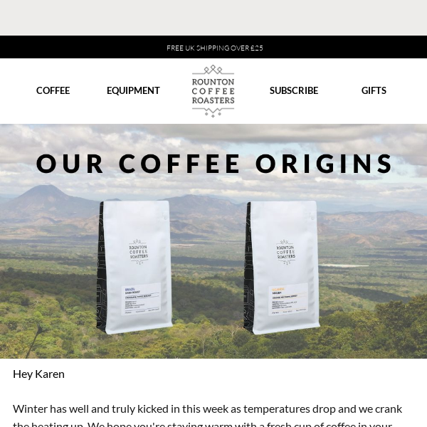 Discover Unique Coffee Origins at Rounton