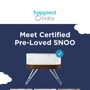 Did you hear?! 👀 Pre-Loved SNOO is available now!