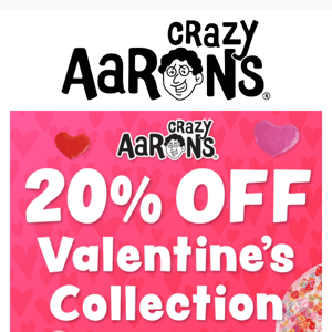 Did someone say 20% off our Valentine's Day collection? ❤