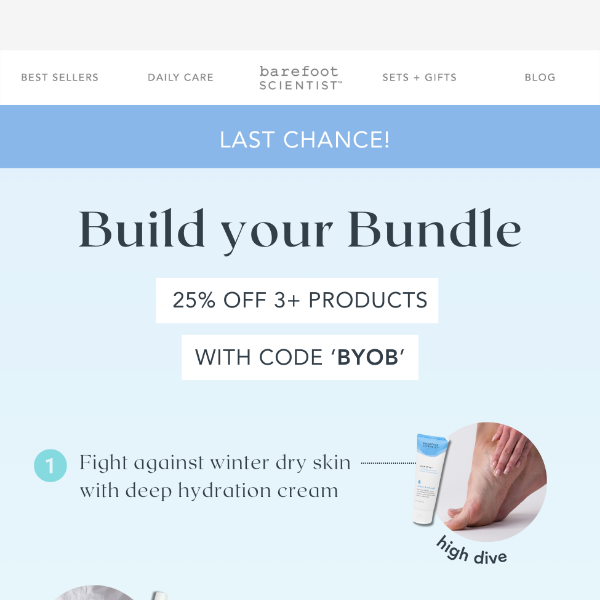 🚨Ends Tonight: Build your bundle for 25% off🚨