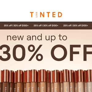 Our NEW concealer is 25-30% off