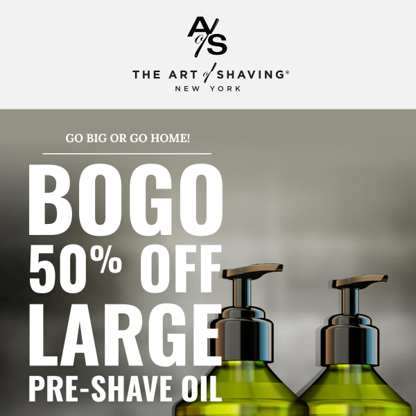 BOGO 50% Off Pre-Shave Oil Deal: Extended Until 12 am!