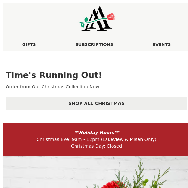 Wrap Up Christmas 🎅🎁 Last Chance to Order Christmas Delivery!