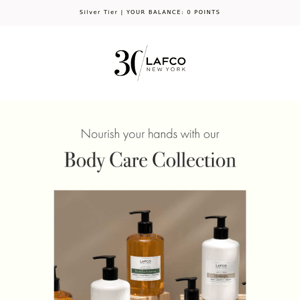 Nourish your hands with our body care collection!