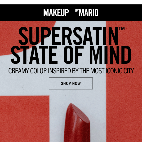 A lipstick inspired by Mario’s hometown​