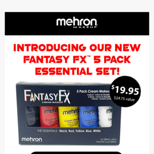 Our new Fantasy FX 5-Pack Essential Set is here!🎨